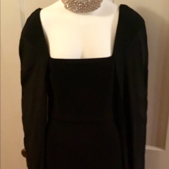 Women Long Cape Dress - Picture 3 of 8